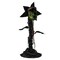 Slickblue; Animated Halloween Man-Eating Plant Decoration with Moving Jaws, Color-Changing LED Mouth, Sound Effects and Tripod Stand for Haunted House; Category:Halloween Animatronics; Image:2